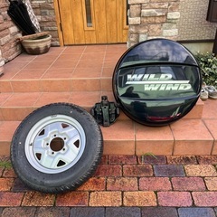 ジムニーjb23w背面タイヤカバー