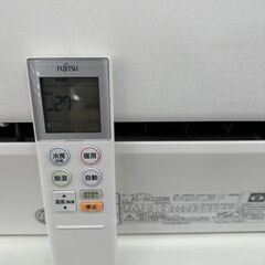 ★ジモティ割あり★ 富士通 ルームエアコン AS-SV220BK 2.2kw 20年製 室内機分解洗浄済み TJ9545
