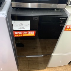 2ドア冷蔵庫 SHARP SJ-  GD15G-B 2021年製 152  クリーニング済