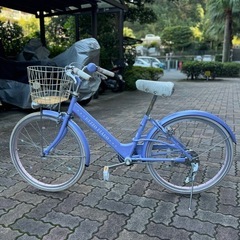☆ジモティ割あり☆ サイクルベースあさひ 自転車 一般 20インチ 青