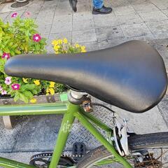 クロスバイク　２４インチ　６変速　緑　配達可能