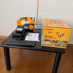 美品!! KYOCERA 京セラ 充電式チェンソー BCS-1800L1