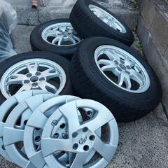 決まりました。スタッドレスタイヤ ホイール プリウス 86 vrx 195 65 15