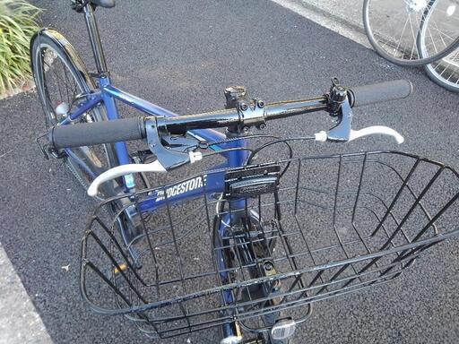 中古自転車3325 前後タイヤ新品！ ブリヂストンTB1 TB48 27