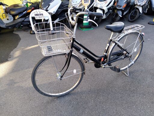 J9811 シティサイクル POZZAT オレンジ 26インチ ダイナモライト