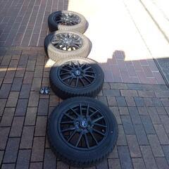 軽自動車タフトスタッドレスタイヤホイール付き