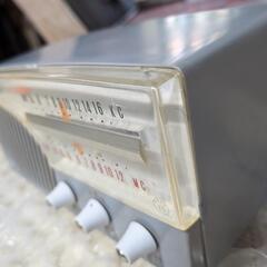 昭和レトロ　真空管ラジオ　東芝　カナリアTS  bluetooth付