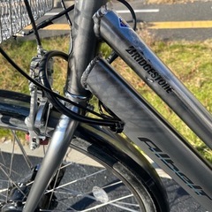 中古ブリヂストン ベルト式電動アシスト自転車 B200