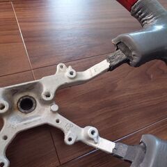 ランドクルーザー　ウッドコンビステアリングハンドル