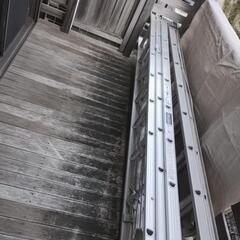 アルミ製３連ハシゴ（ハセガワ製）