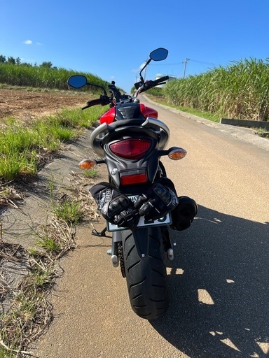 ☆個人出品 スズキ グラディウス400 ABS 黒赤 2010年式 1.5万km 検R8/5