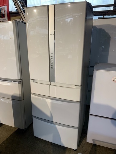 美品‼︎ 日立 6ドア 大型冷凍冷蔵庫 R-F51M3 ホワイト