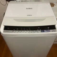 HITACHI BW-V80B 洗濯機　美品