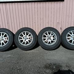 　軽自トラ用スタッドレスタイヤ　145R12　6PR