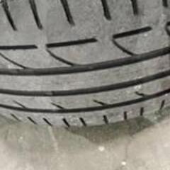 日産スカイラインｖ３７純正ホイール.タイヤ中古 4本セット 7.5jｘ17 ＋45 タイヤＢＳ ポテンザ2分山程度