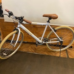 クロスバイク　GRAPHIS 26インチ　ホワイト