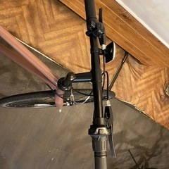 クロスバイク　700c 6速　ココアカラー