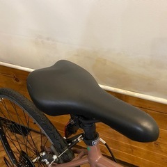 クロスバイク　700c 6速　ココアカラー