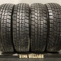 走行短め DUNLOP WINTER MAXX WM02 165/70R14 14インチ スタッドレス 4