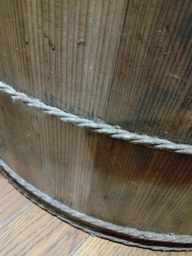 レトロ 樽 桶 アンティーク 昭和レトロ 古物 園芸 花壇 収納