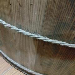 レトロ 樽 桶 アンティーク 昭和レトロ 古物 園芸 花壇 収納