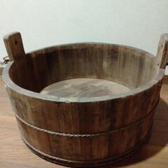 レトロ　樽　桶　アンティーク　昭和レトロ　骨董品　古物　園芸　花壇　収納 レトロ 樽 桶 アンティーク 昭和レトロ 古物 園芸 花壇 収納
