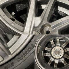 【DUNLOP LE MEANS V 165/70R14】夏タイヤ【KYOHO SEIN 共豊 ザイン 14インチ 4.5J4HPCD100+45】22年製 バリ溝 ハスラー等　(MTR211)クレジットカード QRコード決済可能