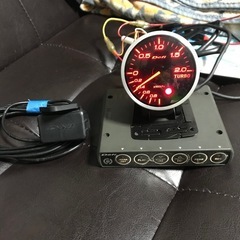 Defi ADVANCE BF ブースト計+コントロールユニット　60φ レッド