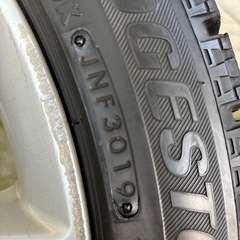 17インチホイール、スタッドレスタイヤ４本セット