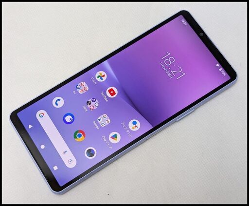 中古 Xperia 10 V SOG11 ラベンダー (au 〇判定) エクスペリア