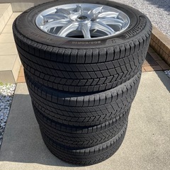 中古【2021年製】 VRX3  205/60/R16  スタッドレスタイヤ4本（ホイール付き） 　ブリヂストン　ブリザック　