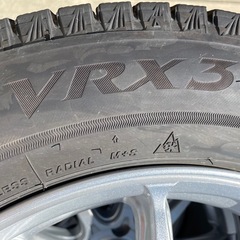 中古【2021年製】 VRX3  205/60/R16  スタッドレスタイヤ4本（ホイール付き） 　ブリヂストン　ブリザック　
