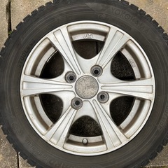 22年製！】155/65R13 スタッドレス バリ溝 社外アルミ 宮城県仙台市