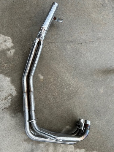 ゼファー400 コブラツイスト管 カワサキ コブラツイスト菅マフラー