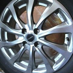 BLIZZAK VRX2◆スタッドレスタイヤ 195/65R16【4本】\'19年製★ブリヂストン 4穴★社外アルミ 16×6J ロッキー