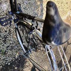 591、シティーサイクル27インチ黒