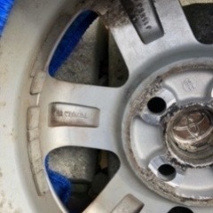 【引取限定】175/65/15 純正アルミとスタッドレスと純正ナット