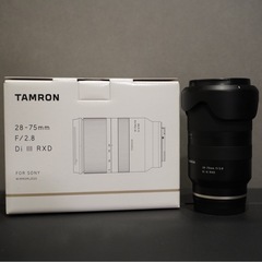 TAMRON 28-75mm F/2.8 Di III RXD SONY