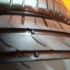Continental ContiSportContact5 195/45R17 17インチ 夏タイヤ 4本 21年製 バリ溝 スイフトスポーツ MINI等　(VTG808) 