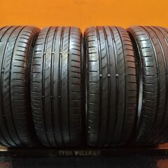 Continental ContiSportContact5 195/45R17 17インチ 夏タイヤ 4本 21年製 バリ溝 スイフトスポーツ MINI等　(VTG808) Continental ContiSportContact5 195/45R17 17インチ 夏タイヤ 4本 21