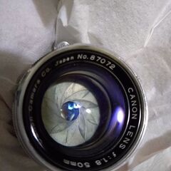 優良品　Canon 50mm f1.8 Leica Lマウント L39