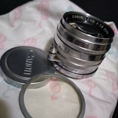 優良品　Canon 50mm f1.8 Leica Lマウント L39