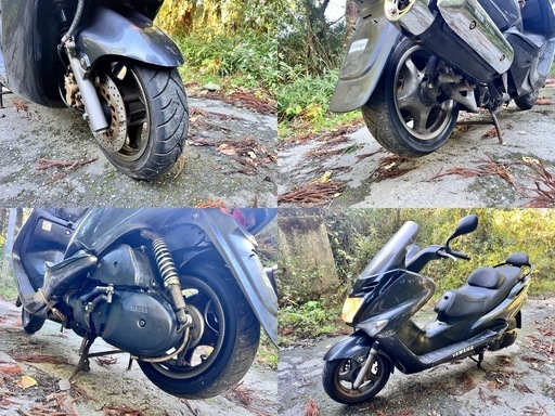 3月8日まで マジェスティ250c sg03j エンジン実働 書類付き 吹けあがり