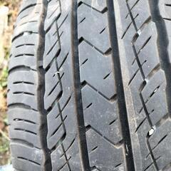 タイヤ付きアルミホイール