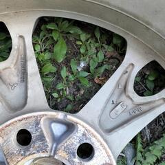 タイヤ付きアルミホイール