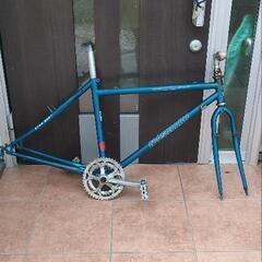 フレームのみ　ランドナー　クロモリ　タンゲ製　送料無料 フレームのみ ランドナー クロモリ タンゲ製 送料無料 フレームのみ