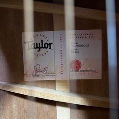 テイラー　314ec ハードケース付き　美品