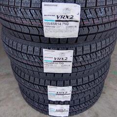 155/65-14 VRX2 スタッドレス4本セット2024年製造