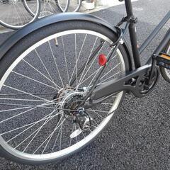 全品１０００円引きセール！11/17まで！中古自転車３３２７　美品！２０２４年２月購入　２７インチ　６段ギヤ　LEDダイナモライト