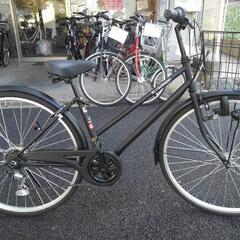 全品１０００円引きセール！11/17まで！中古自転車３３２７　美品！２０２４年２月購入　２７インチ　６段ギヤ　LEDダイナモライト